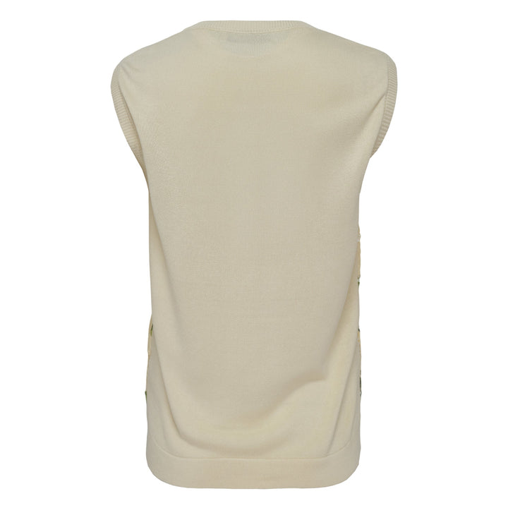 Áo Tank Guipure In Họa Tiết Hoa Hồng Vườn