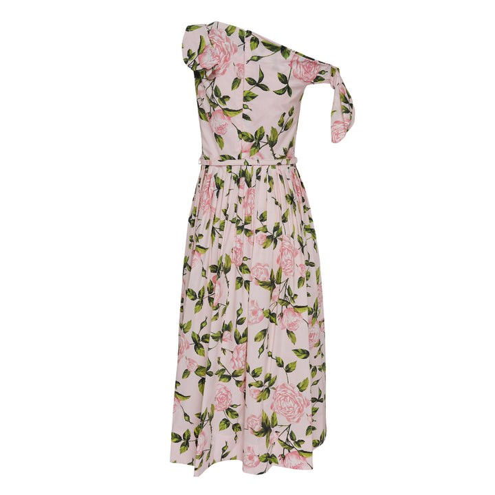 Đầm Anh không tay với dây buộc vai