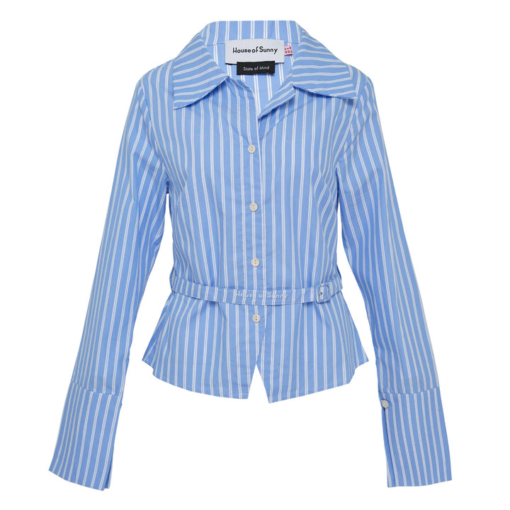 9 Elle Belted Shirt