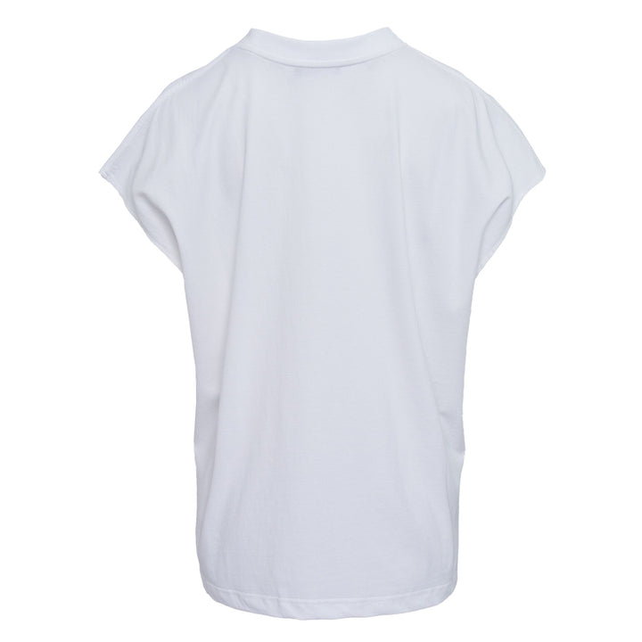Archive Print Wide-Shoulder Tee