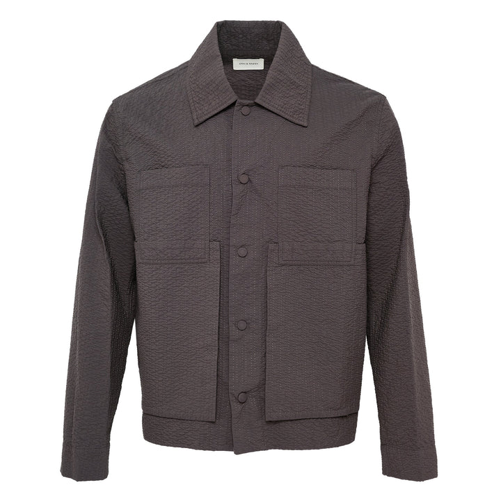 Áo khoác công nhân thêu Linestitch