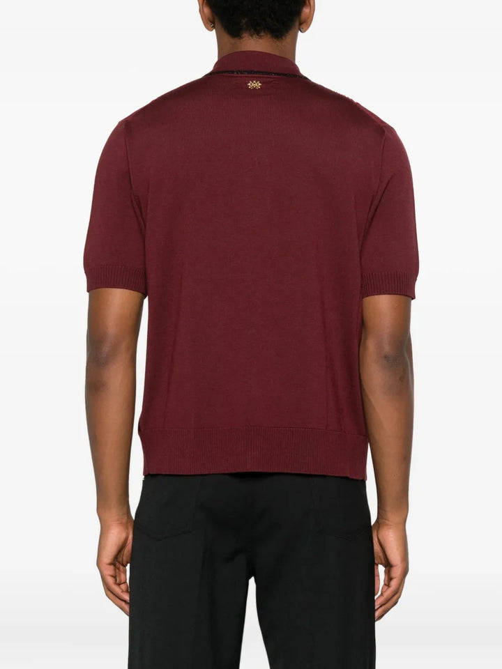 Áo sơ mi sọc trang trí