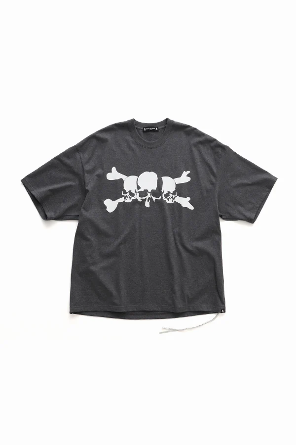 Áo thun ngắn tay Asura Skull dáng boxy