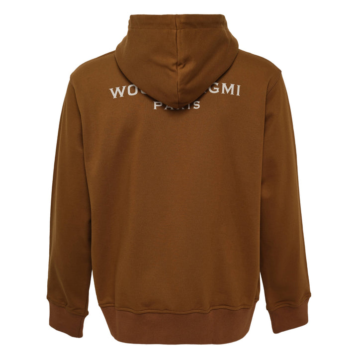 Áo hoodie Wooyoungmi có khóa kéo ở lưng