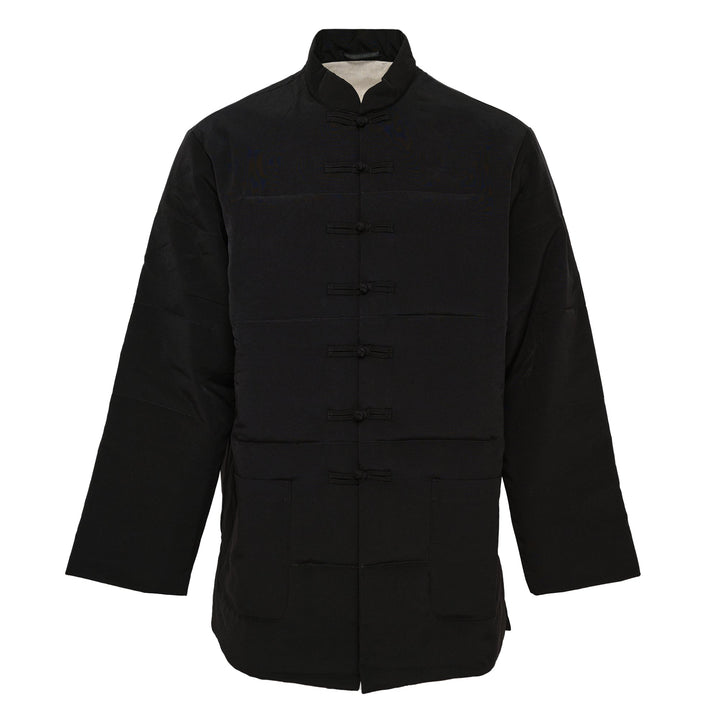 Áo blouse lót bông hai mặt cổ đứng