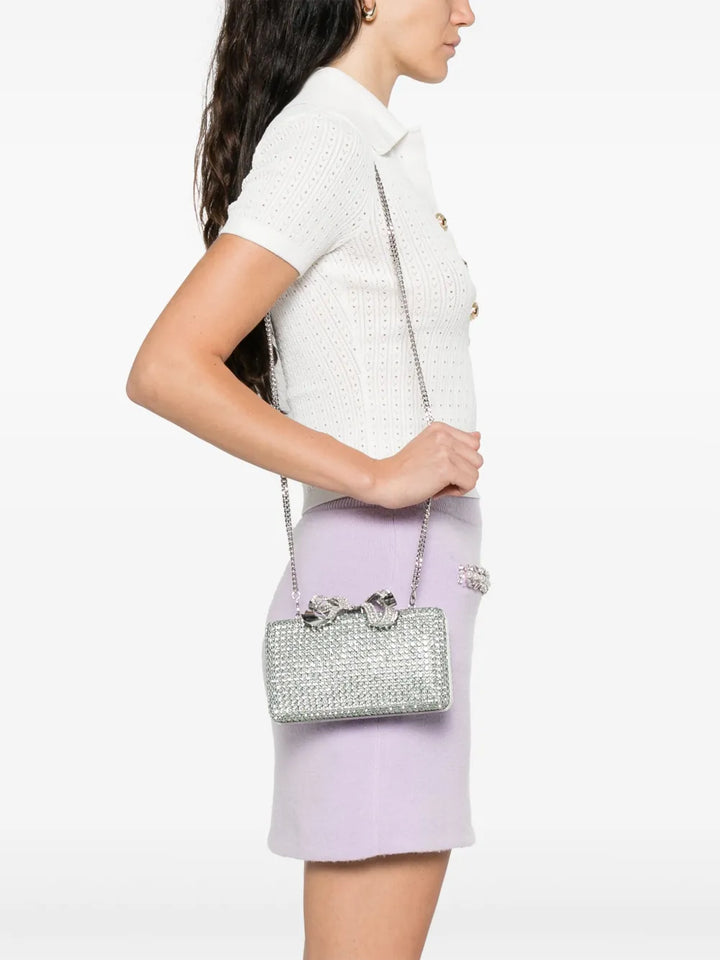 Green Chainmail Clutch Bag