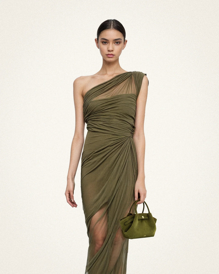 Túi xách Hana Mini giả da suede