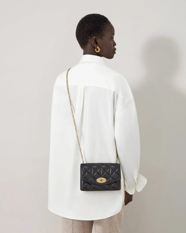 Small Darley Black Quilting