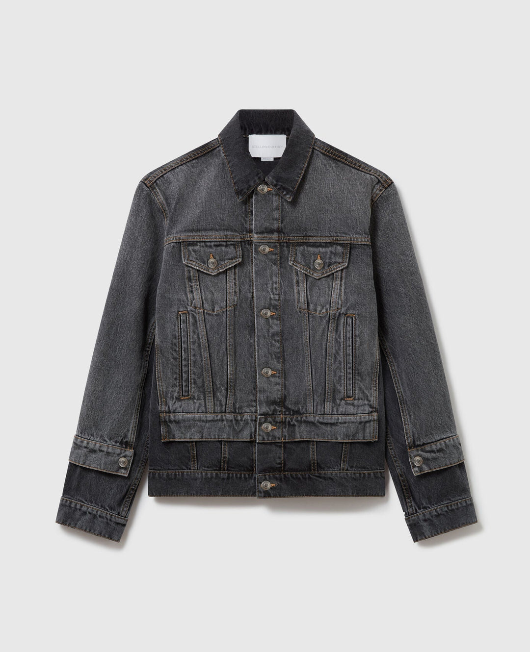 Double Black Denim Jacket
