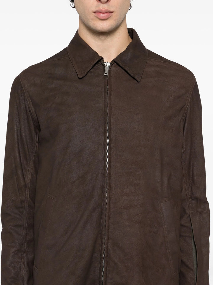 Áo khoác Brad bằng da cừu Blister