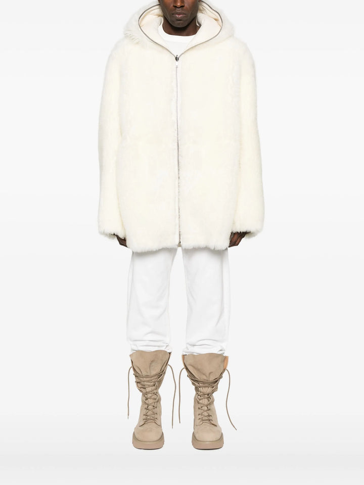 Gimp Mac Cropped Albino Shearling