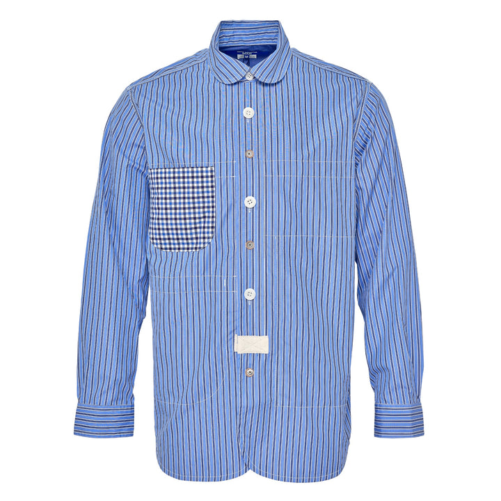 Áo sơ mi kẻ sọc cotton hai mặt