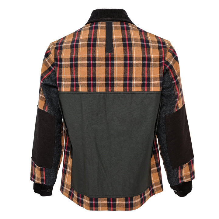 Cotton Flannel Check X Áo Blouson Cotton
