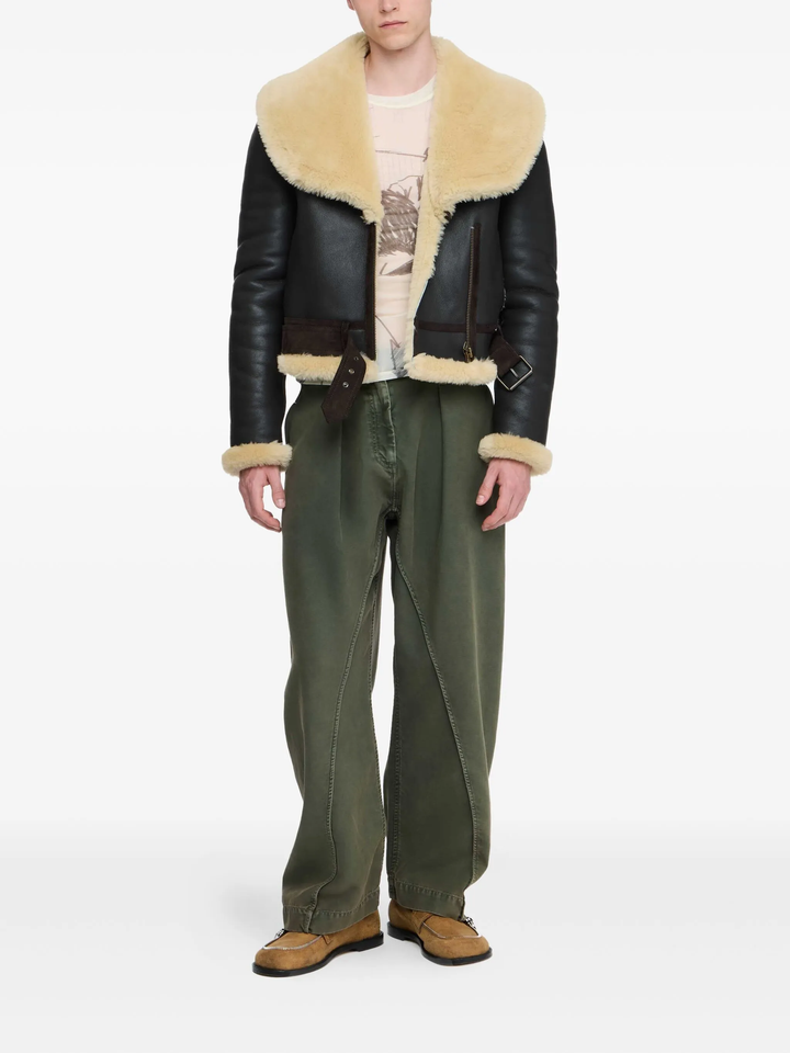 Quần Tối Đường May Xoắn