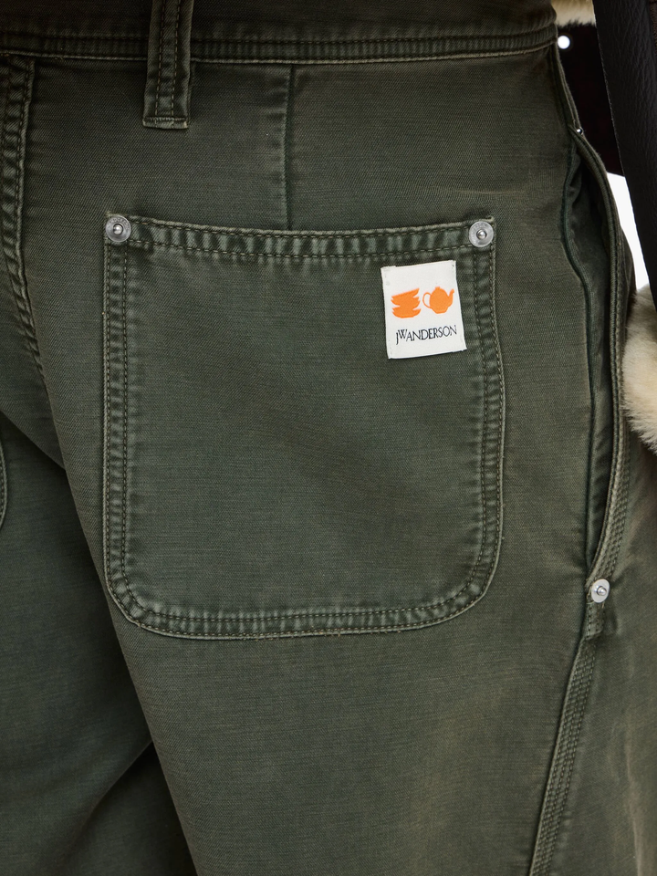 Quần Tối Đường May Xoắn