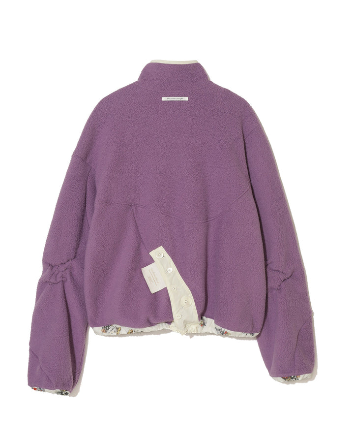 Áo len cổ chéo không đối xứng