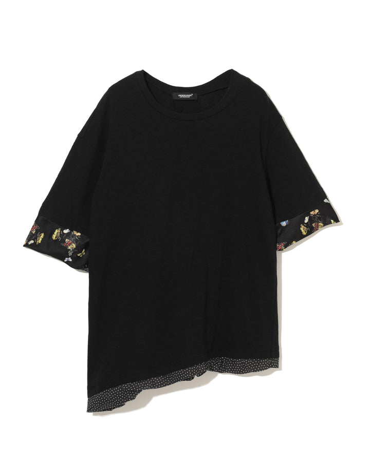 Áo thun tay áo in họa tiết