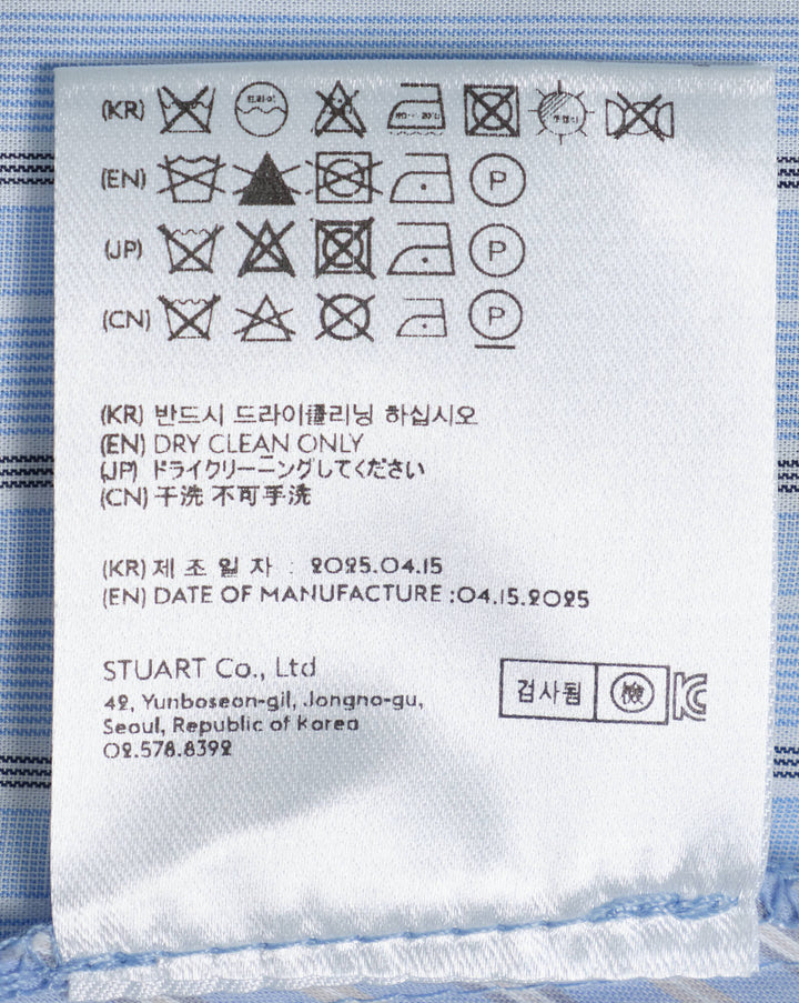 Áo sơ mi kẻ Twist