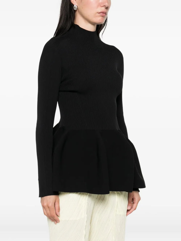 Áo dài tay cổ lọ Pottery