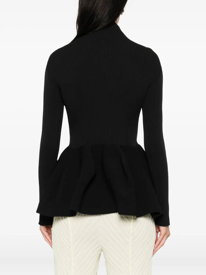 Áo dài tay cổ lọ Pottery