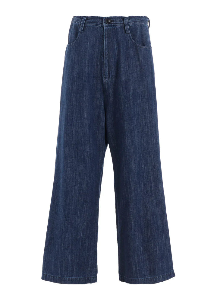 Quần dài thẳng denim 80oz