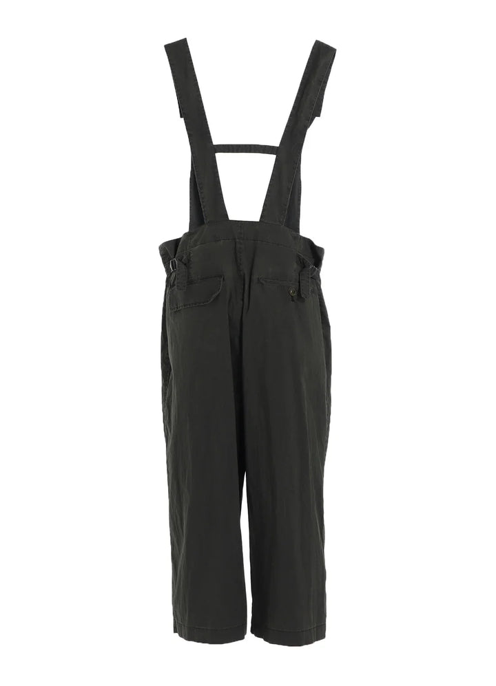 Pigment Coated Adjustable Waist Overalls