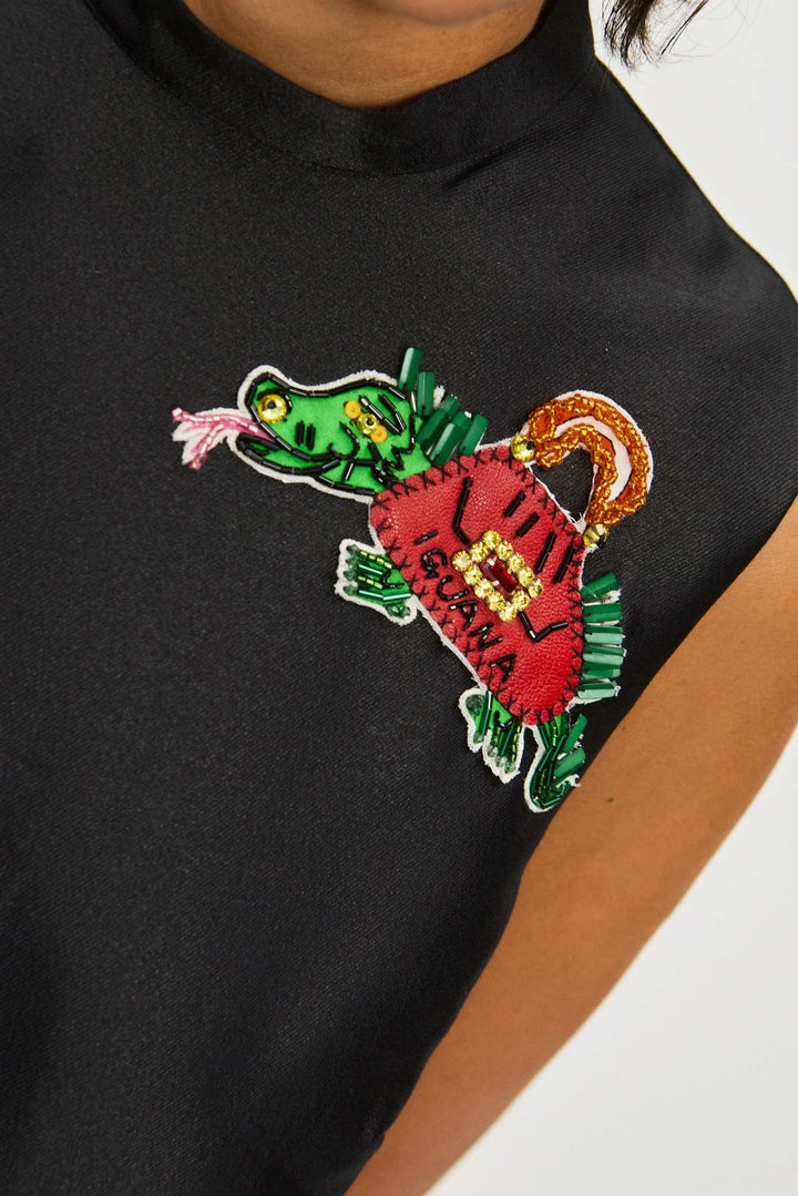 Đầm mini trang trí gừng