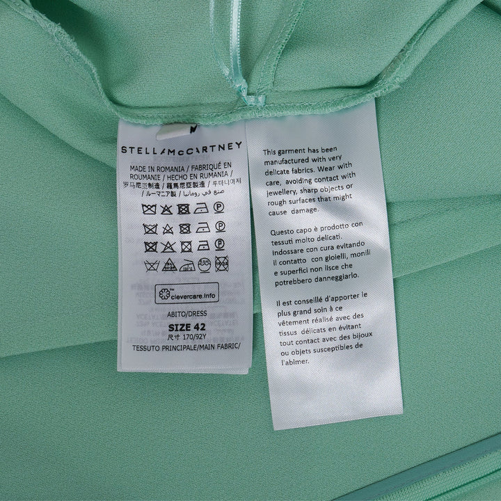 Đầm midi tay ngắn xoắn satin