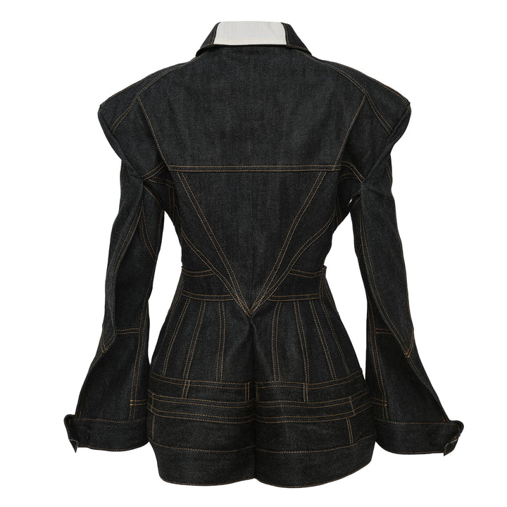 Áo khoác denim cotton selvedge