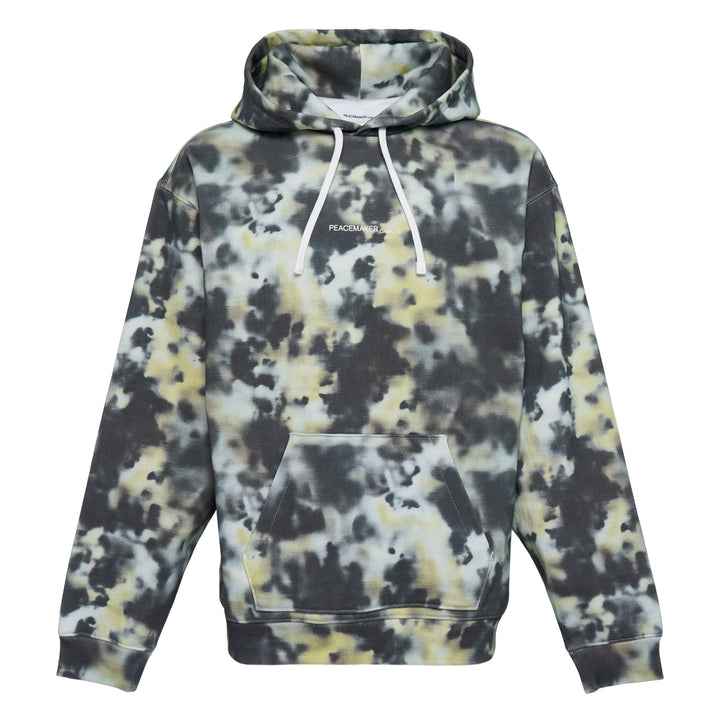 Loose Fit Hoodie Camo Print