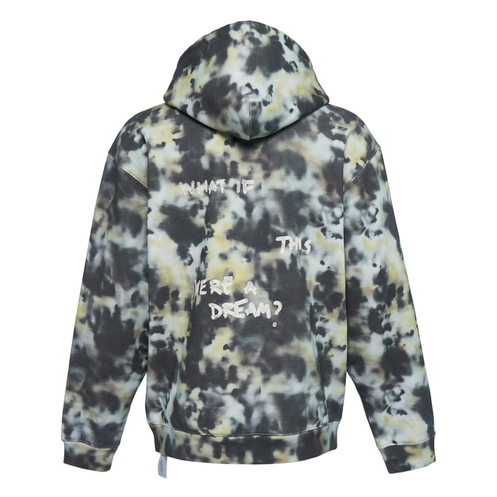 Loose Fit Hoodie Camo Print