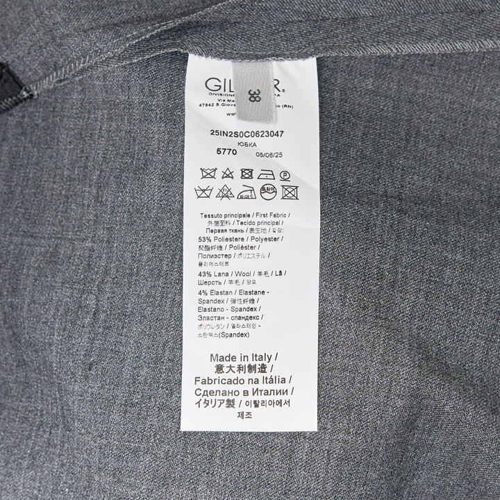 Váy len poly xếp ly