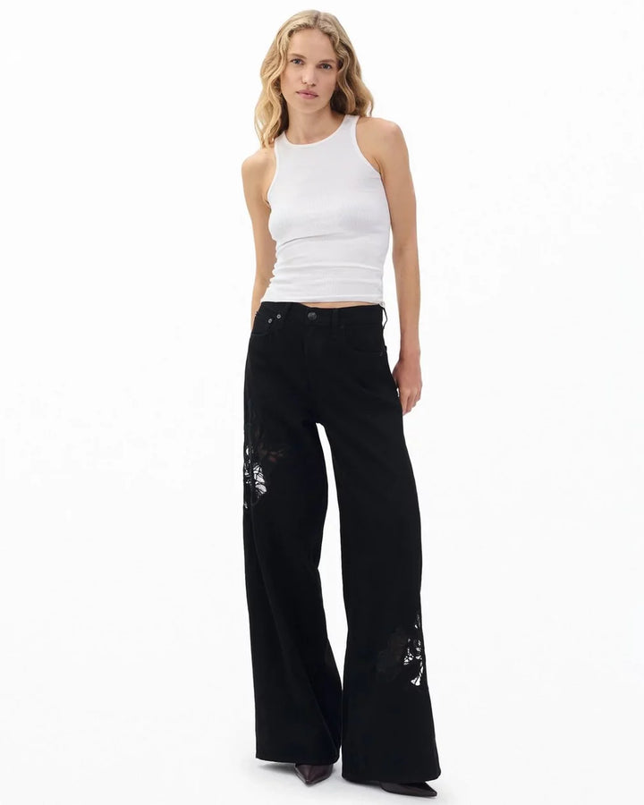 Sofie High Rise Full Wide Leg Pants