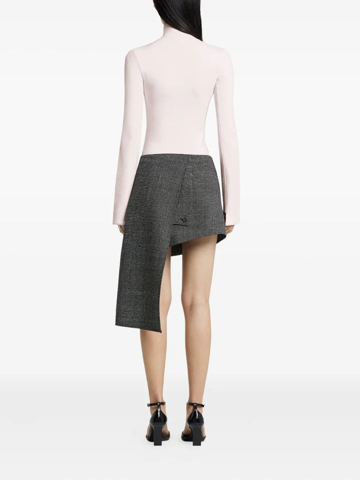 Áo len cổ cao Interlock