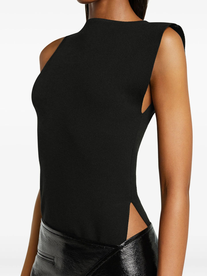 Oblique Square Interlock Top