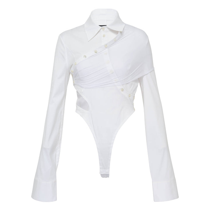 Cut Out Cape Shirt
