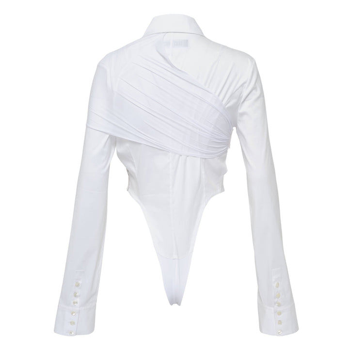 Cut Out Cape Shirt