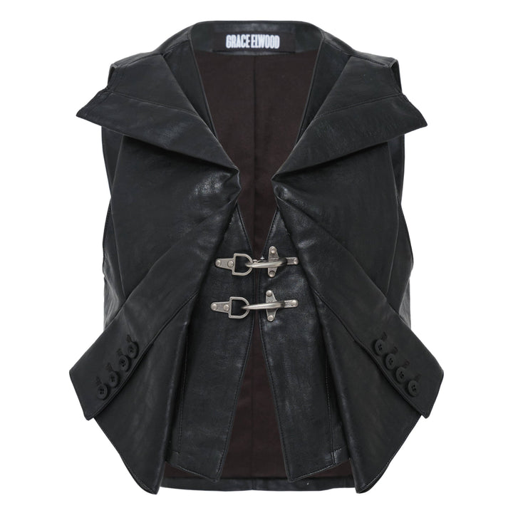 Sleeve-Detail Vest