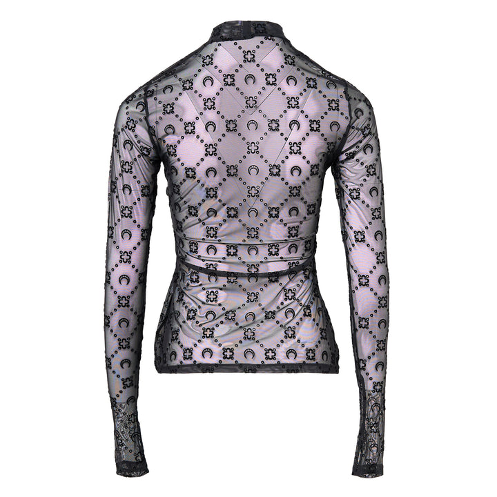 Áo thun lưới Moonogram Flock