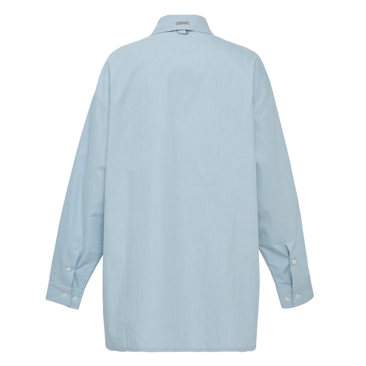 Buttoned Slit Shirt