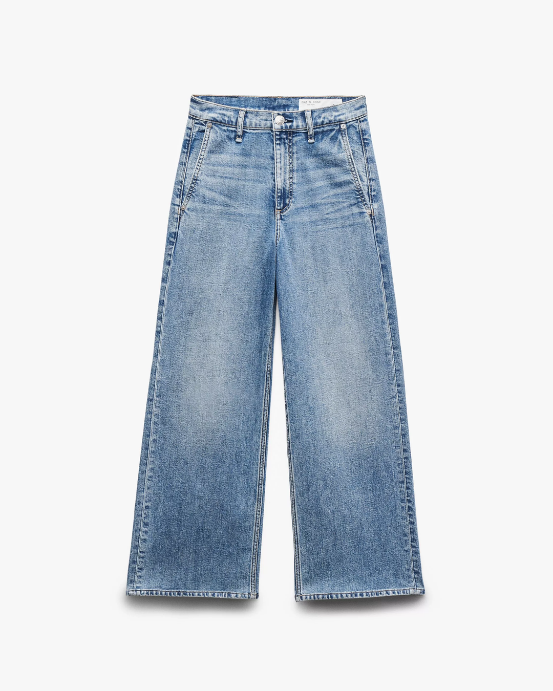 Andi High-Rise Ankle Wide Leg Jeans