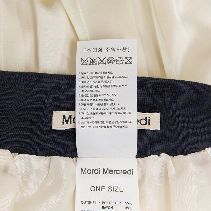 Chân váy mini bóng satin