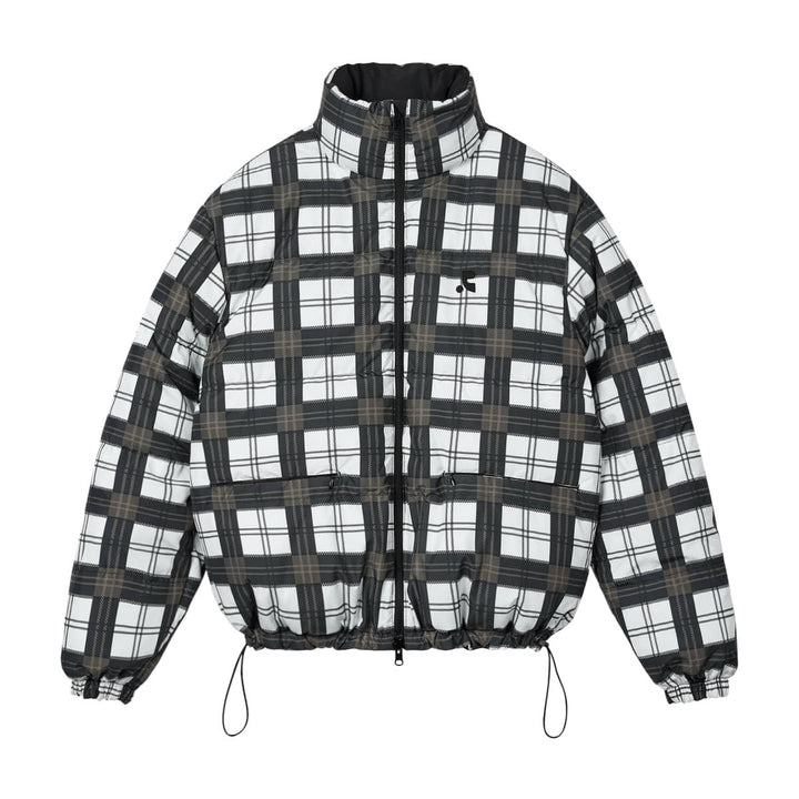 Reversible Check Down Jacket