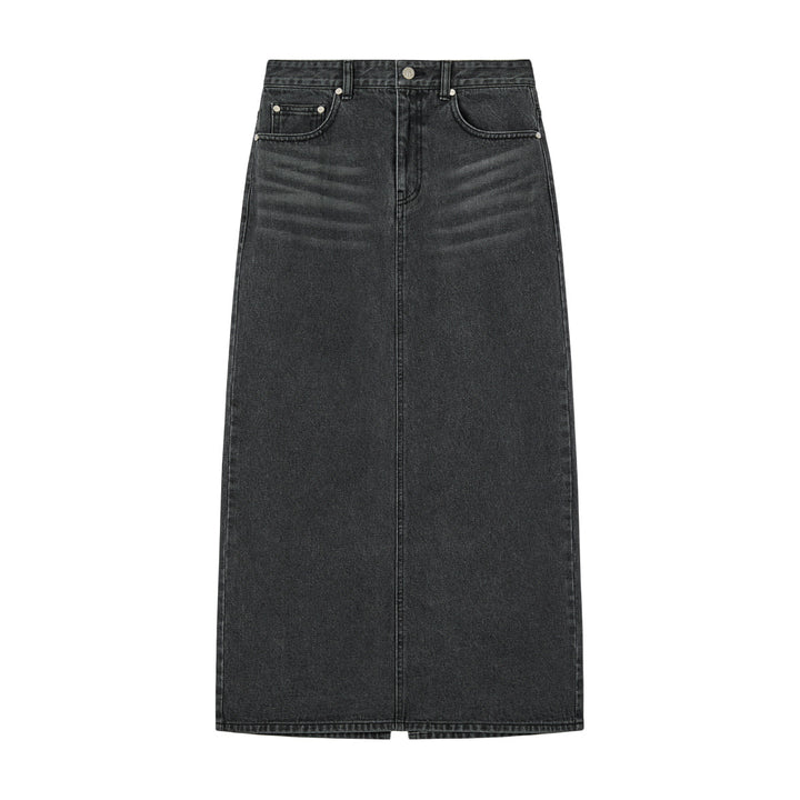 Denim Maxi Skirt