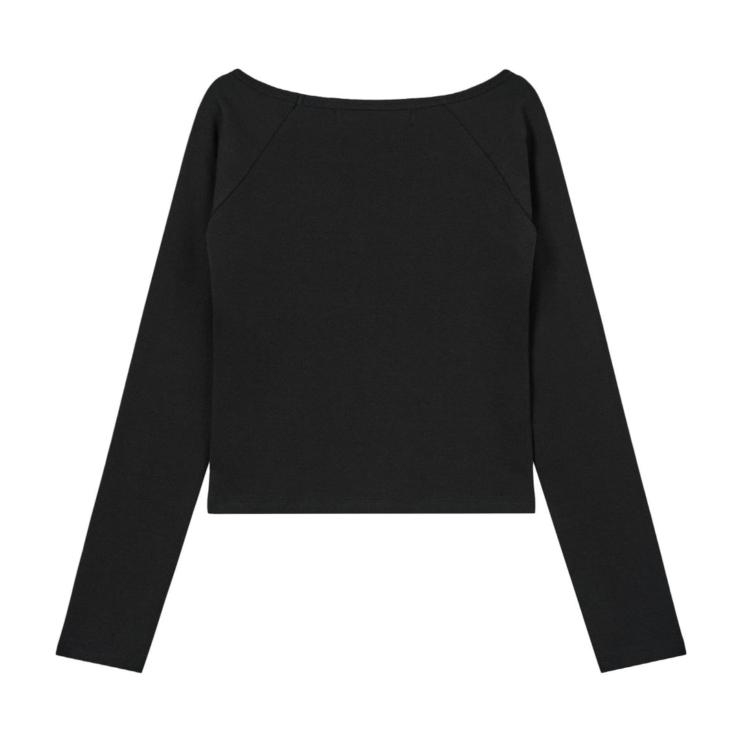 U-Neck Raglan Top