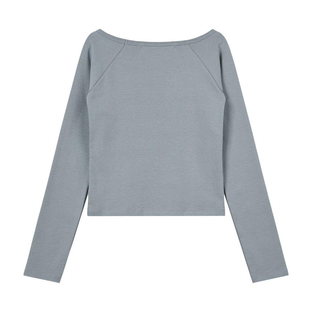 U-Neck Raglan Top