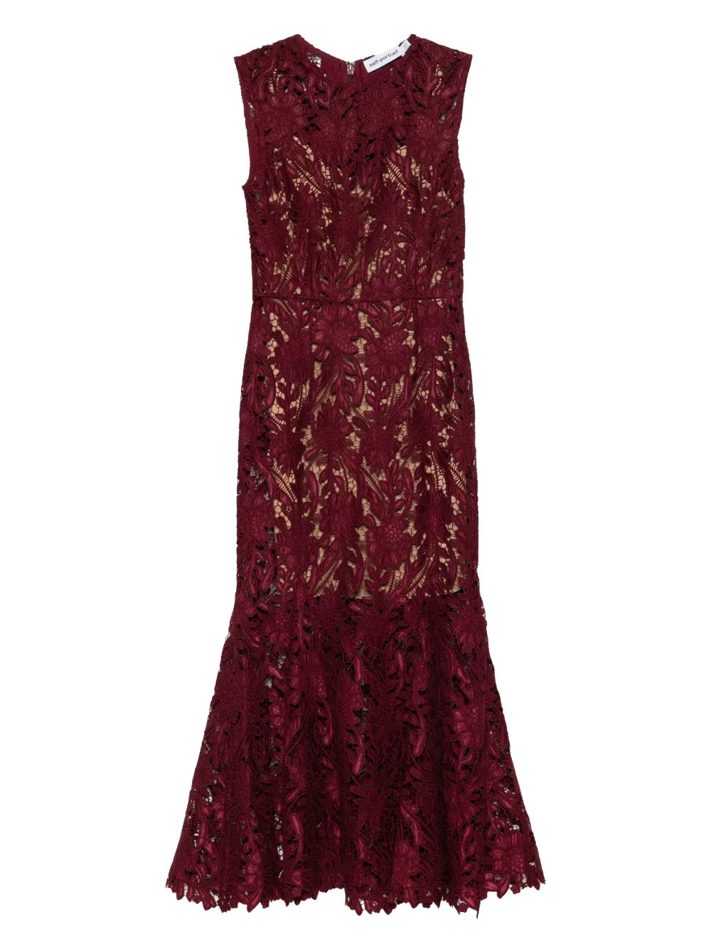 Self Portrait Guipure Lace Midi Dress 10 Self Portrait Guipure Lace Midi Dress 10