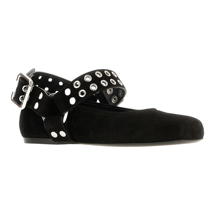 Club21 - ALAIA - Ballet Flats Motor - FLAT SHOES - Black