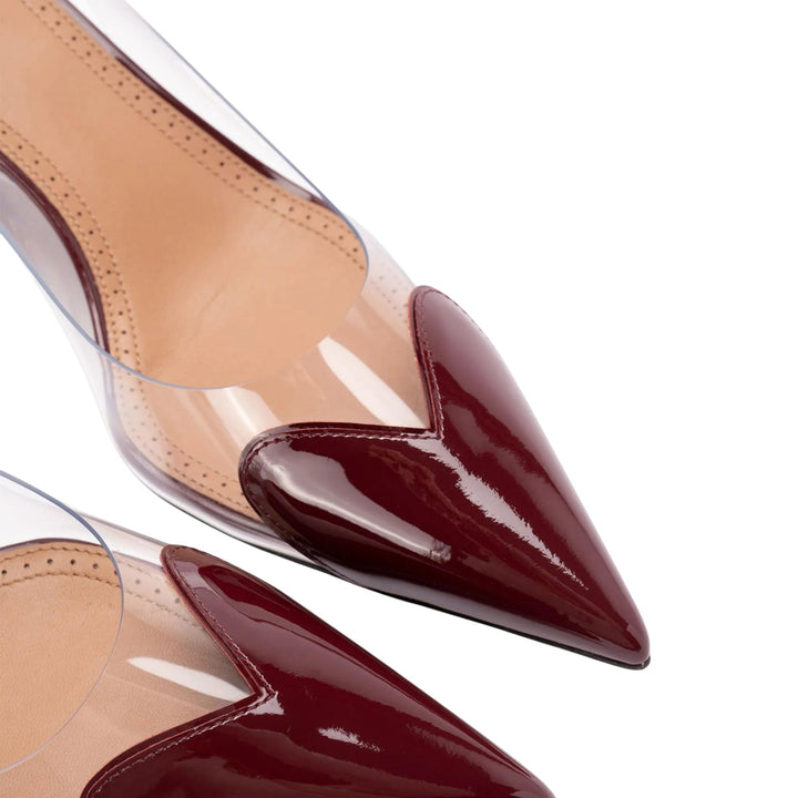 Club21 - ALAIA - Slingbacks 55 Patent Calfskin - HEELS - Burgundy