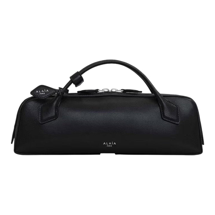 Club21 - ALAIA - Teckel Clutch Goatskin - CLUTCH BAGS - Black